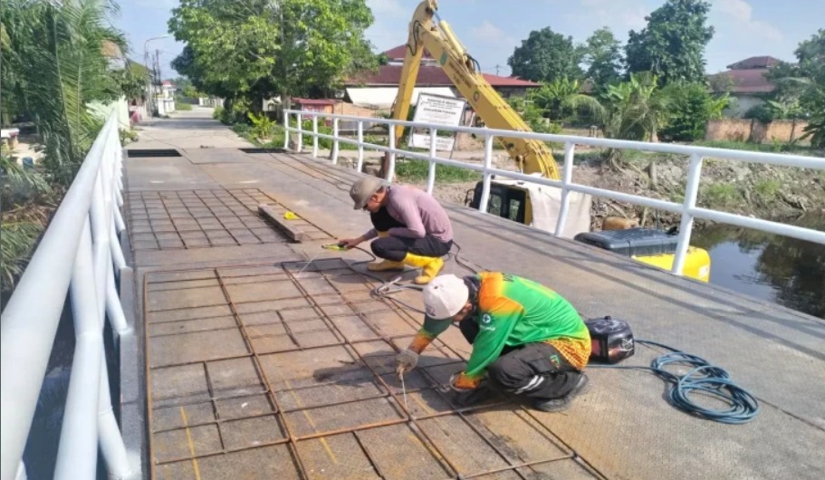 Polda Riau Rampungkan 110 Jembatan Merah Putih Presisi untuk Mendukung Akses Masyarakat