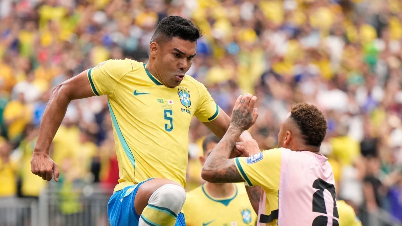 Gol Telat Martineli bawa Brasil Comeback lawan Jepang 2-1