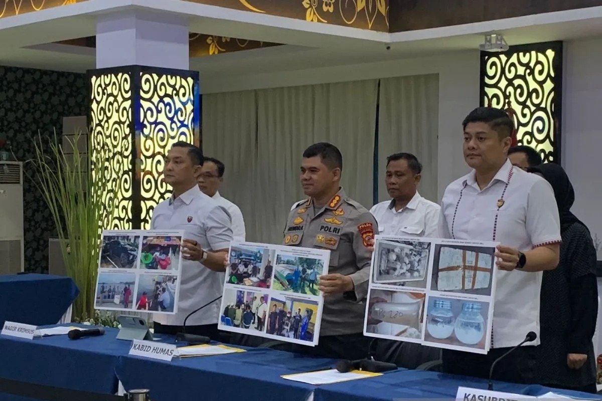 Polda Jabar Ungkap Perdagangan Ilegal 4.000 Benih Bening Lobster