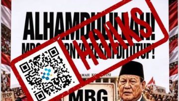 [HOAKS] MK Stopkan MBG dan Dananya Dialihkan untuk Pendidikan