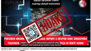 [HOAKS] Indonesia Rebut Sabah dan Sarawak