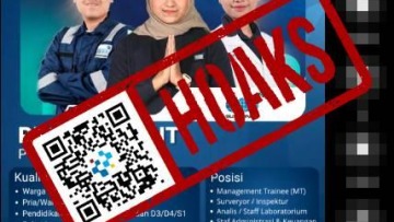[HOAKS] Rekrutmen Karyawan PT Sucofindo (Presero)