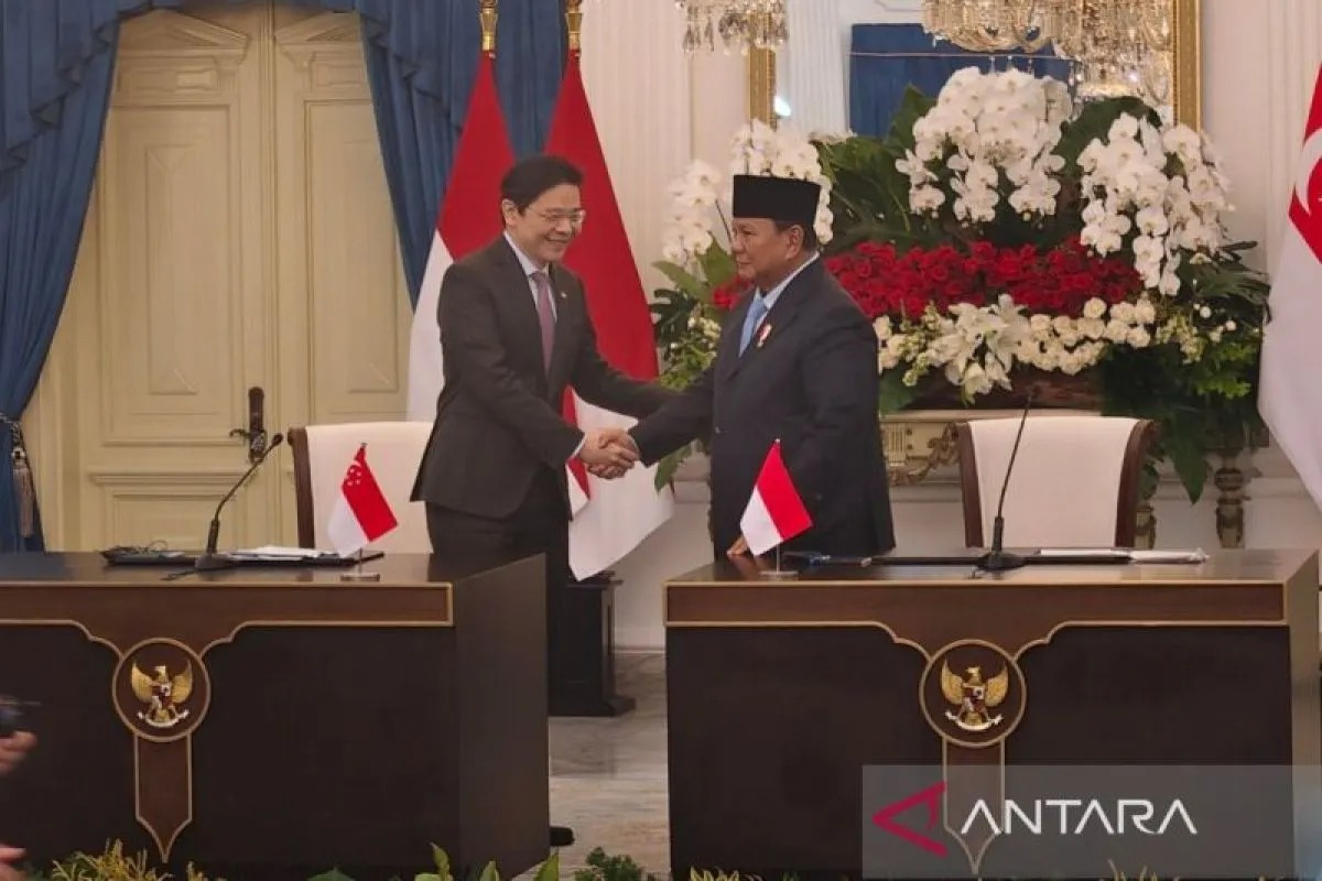 Presiden Prabowo Sebut Kolaborasi Ekonomi Jadi Pilar Utama Hubungan Indonesia-Singapura