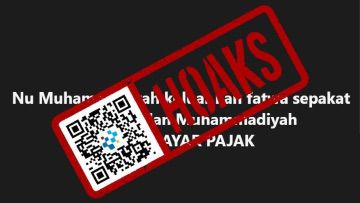 [HOAKS] NU dan Muhammadiyah Keluarkan Fatwa Berhenti Bayar Pajak