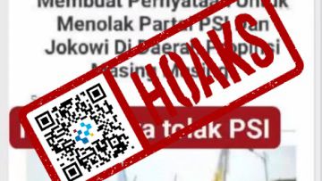 [HOAKS] Ketua BEM SI Tolak PSI dan Jokowi di Daerah