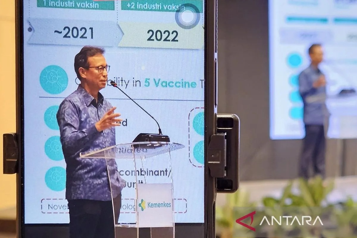 Menkes Targetkan Indonesia Mampu Produksi 15 Antigen Vaksin Sebelum 2029