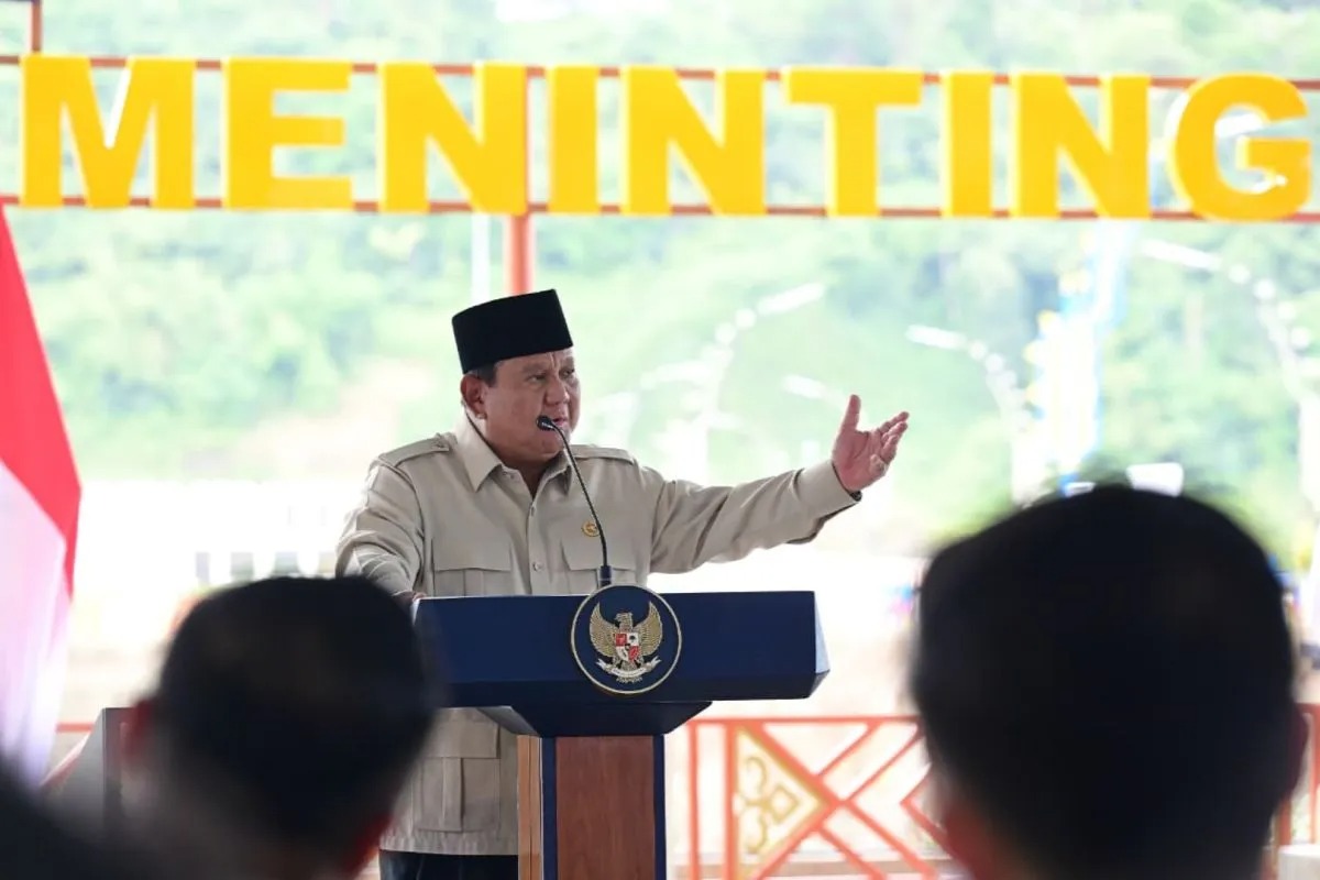 Presiden Prabowo: Pembangunan Bendungan dan B50 Bukti Kerja Pemerintah Wujudkan Indonesia Makmur