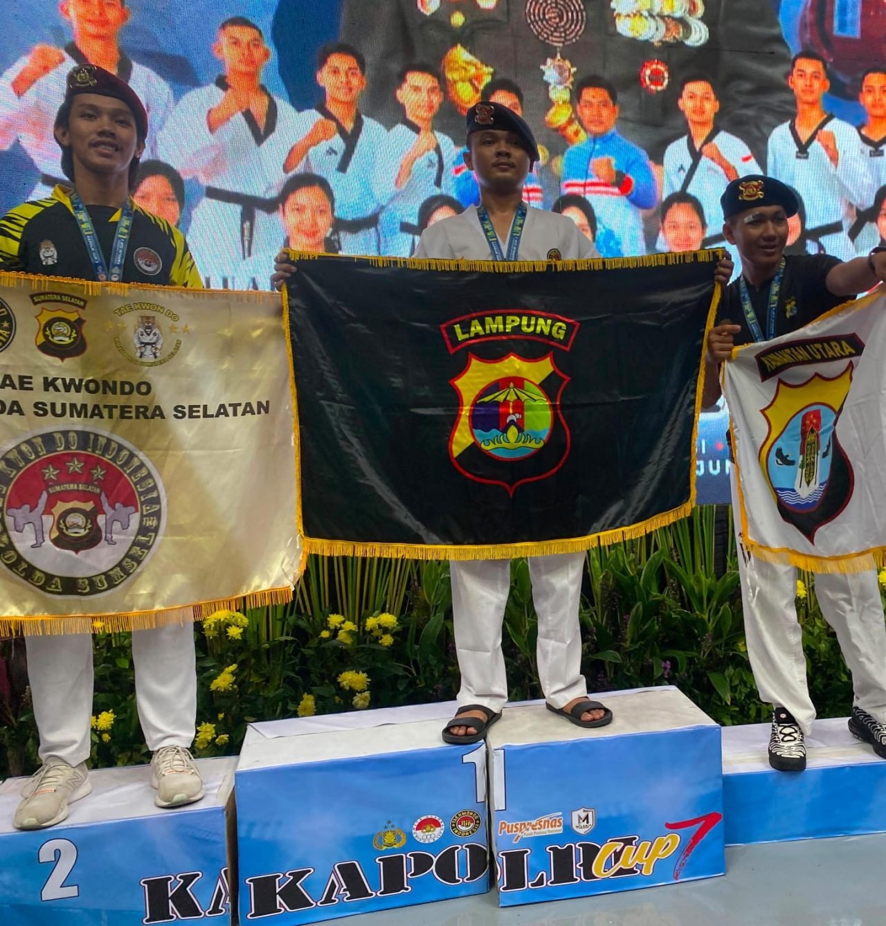 Personil Sat Brimob Polda Lampung Raih Prestasi Membanggakan di Kejuaraan Kapolri Cup VII