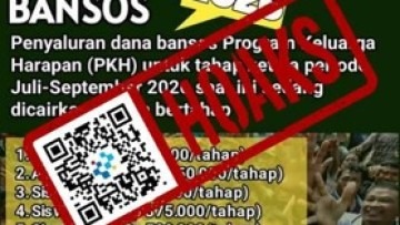 [HOAKS] Link Dapat Bansos Rp1.5 Juta dari Kemensos