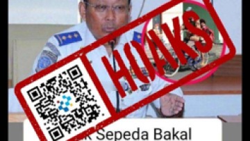 [HOAKS] Kemenhub akan Pungut Pajak Sepeda