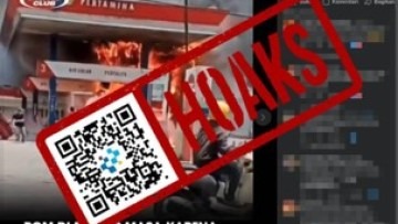 [HOAKS] SPBU Dibakar Usai Larang Isi Bensin jika Pajak Mati