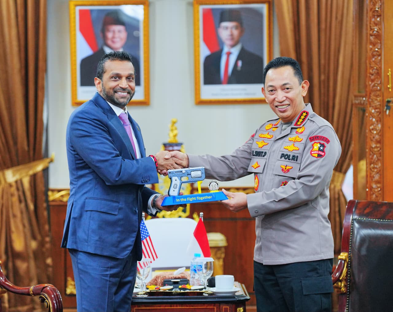 Kapolri: Polri Siap Perkuat Kerja Sama Penegakan Hukum Internasional Bersama FBI Hadapi Kejahatan Modern