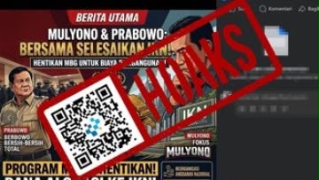 [HOAKS] Jokowi Perintahkan Presiden Prabowo Stop MBG dan Tokus IKN