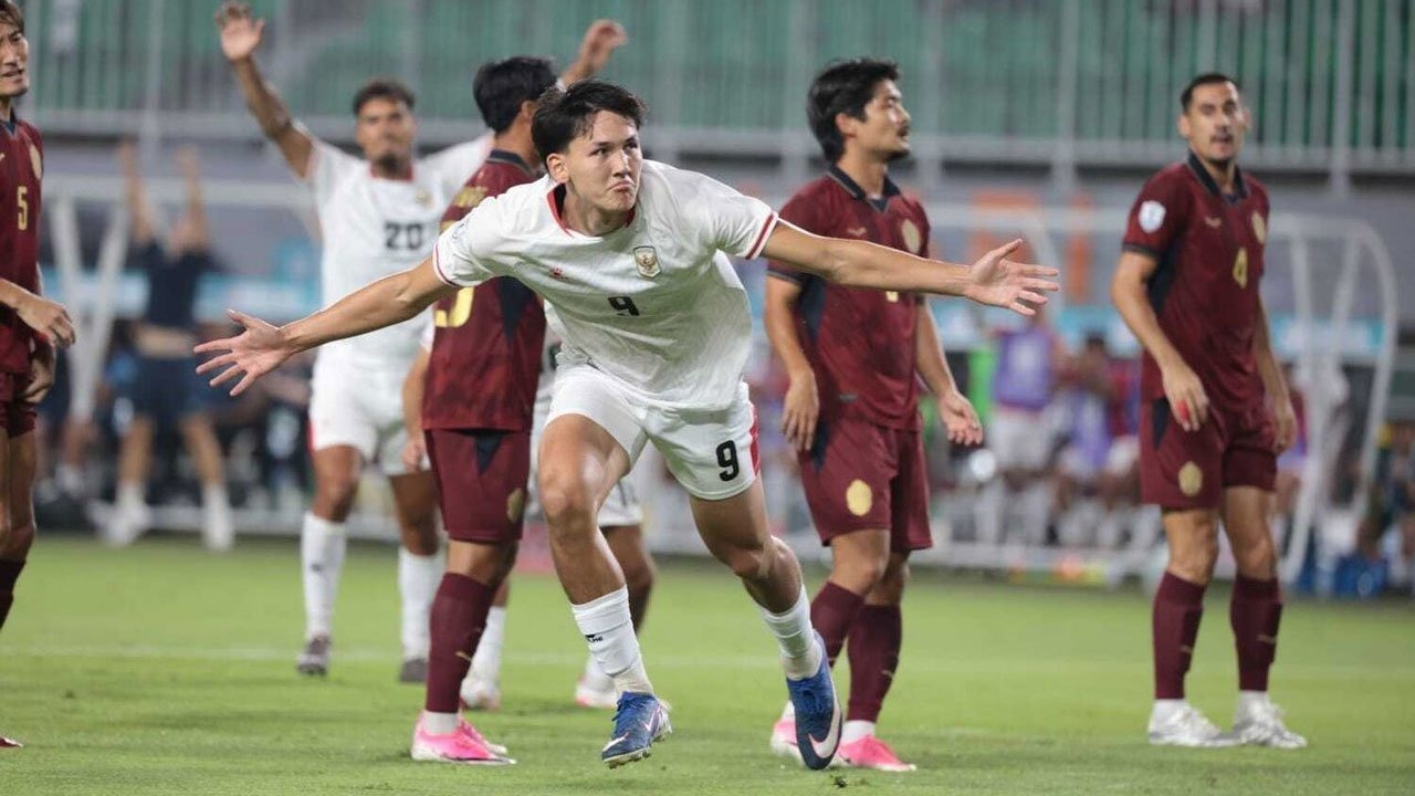Debut Striker 19 Tahun Mitchell Baker Bawa Indonesia Hancurkan Kamboja