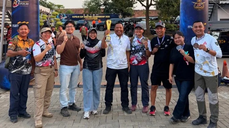 Polda Sulteng Sabet 4 Medali Kejuaraan Menembak Kapolri Cup 2026