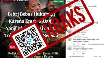 [HOAKS] Eks Jampidsus Febrie Bebas karena Uang & Emas Sitaan Dinyatakan Palsu
