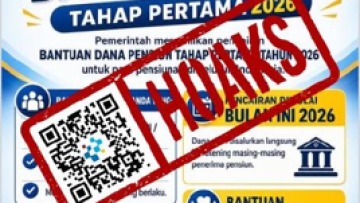[HOAKS] Daftar Bantuan Dana Pensiun Tahap 1
