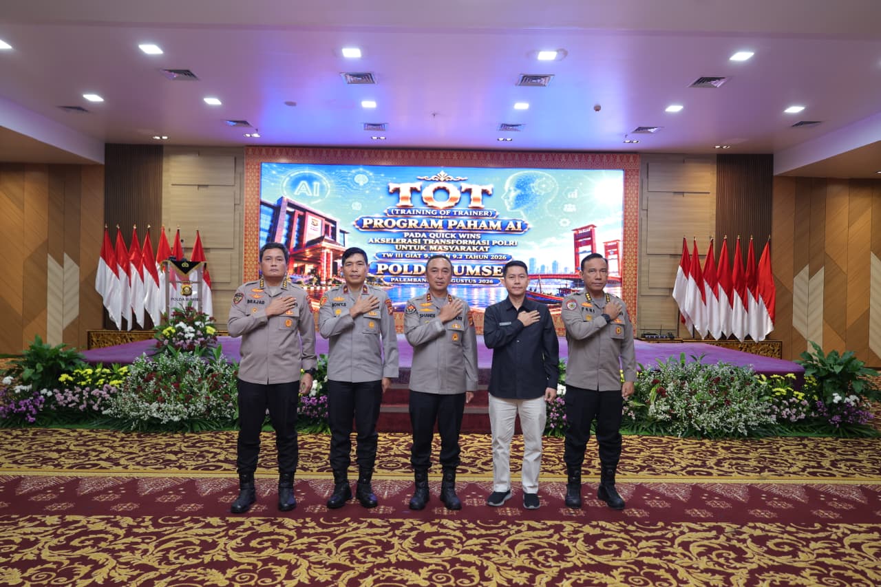 Buka ToT "PAHAM AI", Kapolda Sumsel Beri 3 Penekanan Cegah Kejahatan Siber di Kalangan Pelajar