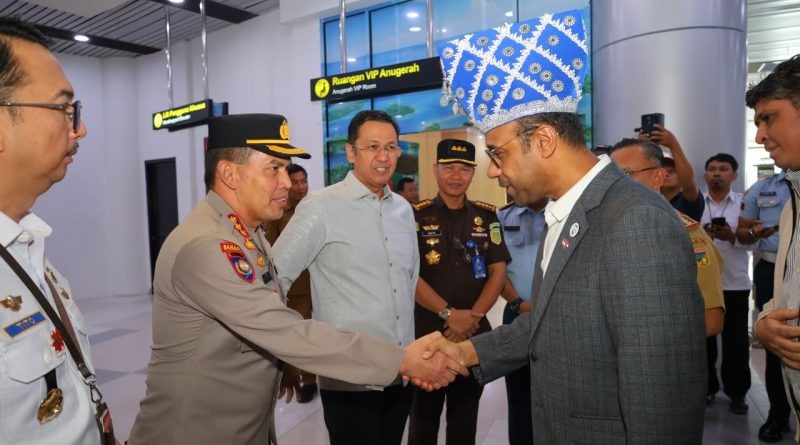 Polda Sulteng Sambut Kedatangan Dubes UEA, Perkuat Dukungan untuk Agenda Diplomatik di Sulawesi Tengah