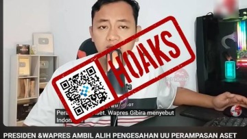 [HOAKS] Presiden dan Wapres Ambil Alih Pengesahan RUU Perampasan Aset