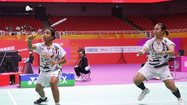 Isyana/Rinjani Lawan Sesama Indonesia Rachel/Febi Babak Kedua di Kejuaraan Dunia 2026