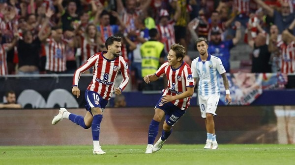 Debut Kang-in Lee Bawa Atletico Madrid Menang 2-0 dari Malaga