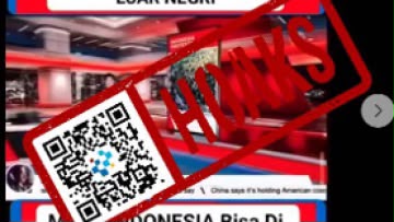 [HOAKS] Konten Demonstrasi Mahasiswa
