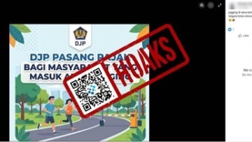 [HOAKS] DJP Pungut Pajak Warga yang Jogging di Area Tertentu