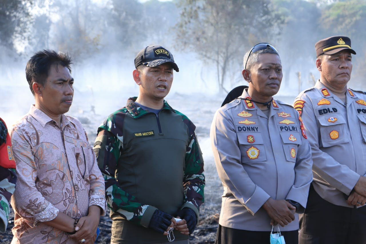 Kapolres Inhil: Penanganan Karhutla Harus Cepat dan Bersama-Sama