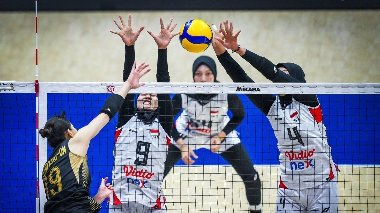 Timnas Voli Putri Indonesia Kalah dari Thailand di AVC Continental 2026