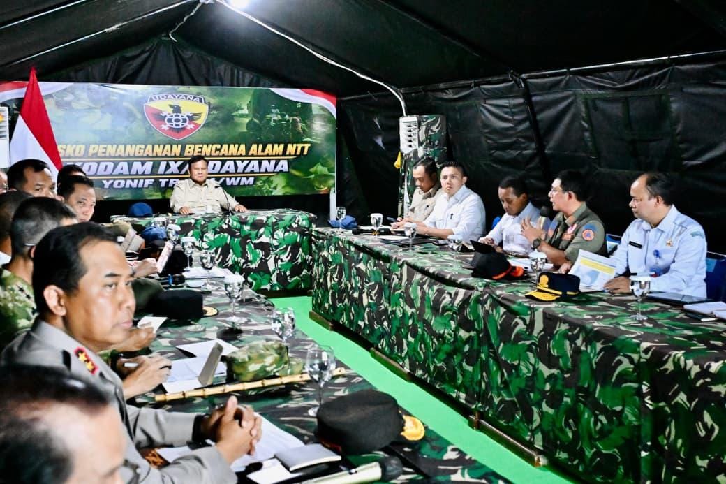 Polri Bangun Puluhan Posko dan Fasilitas Darurat untuk Korban Gempa NTT