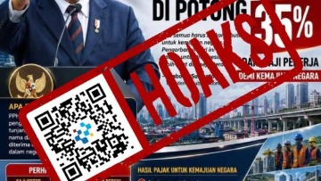 [HOAKS] Presiden Prabowo Sebut PPH 21 Dipotong 35% dari Gaji Pekerja