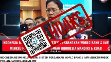 [HOAKS] Indonesia Resmi Keluar dari World Bank