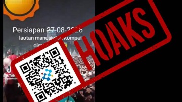 [HOAKS] Lautan Manusia di Monas saat Demo 27 Agustus 2026