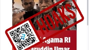 [HOAKS] Menag RI Nasaruddin Umar Undurkan Diri
