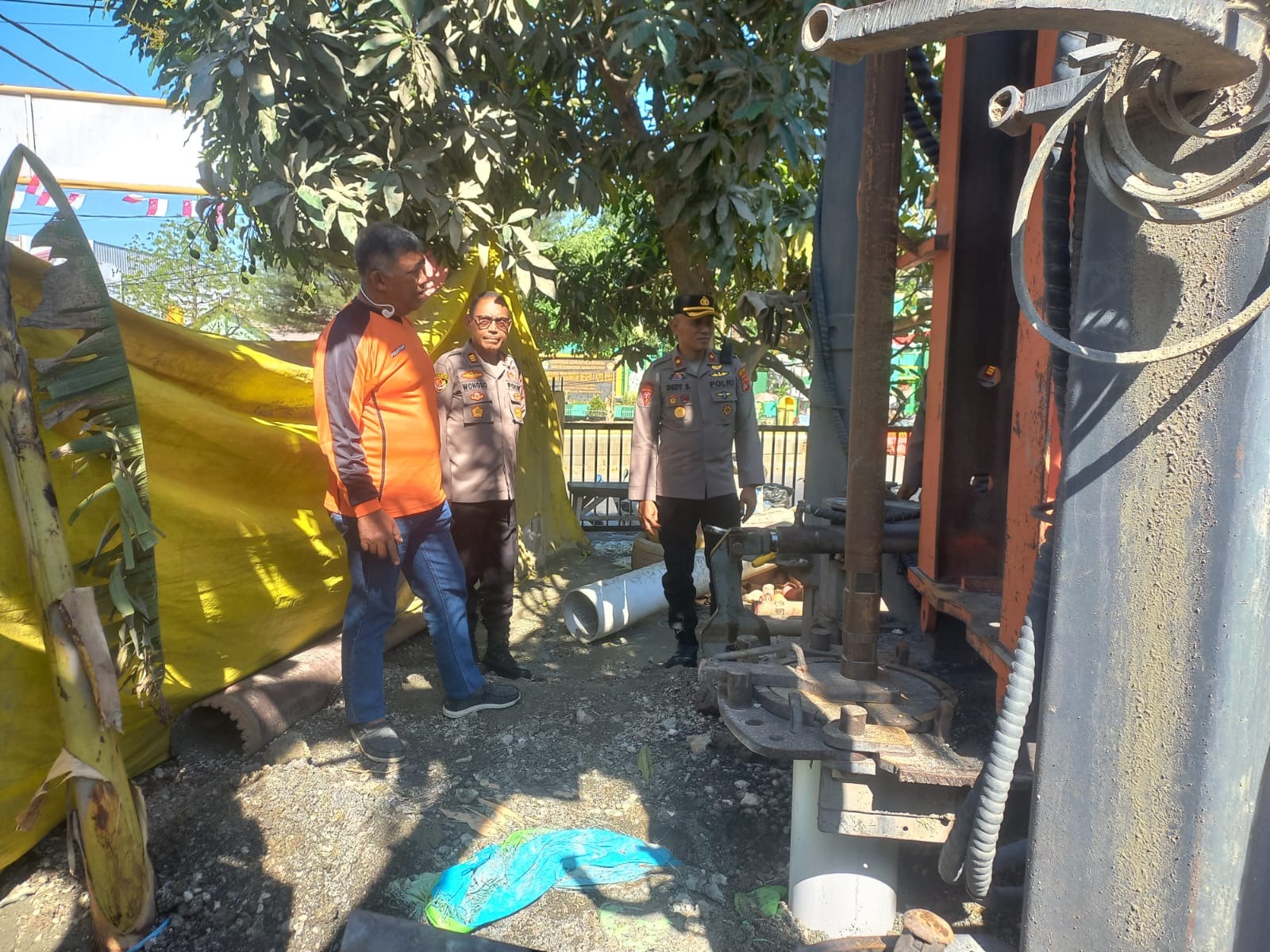 Polda NTB Siapkan Sumur Bor untuk Bantu Warga Hadapi Kekeringan di Bima