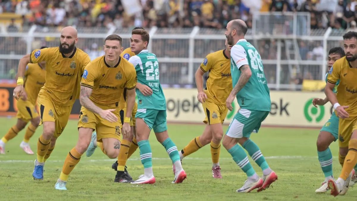 Bhayangkara FC Imbangi Perlawanan Persebaya Surabaya 1-1