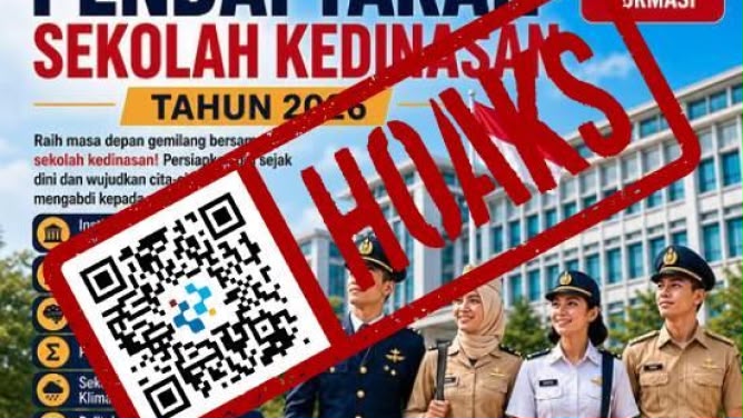 [HOAKS] Link Daftar Sekolah Kedinasan