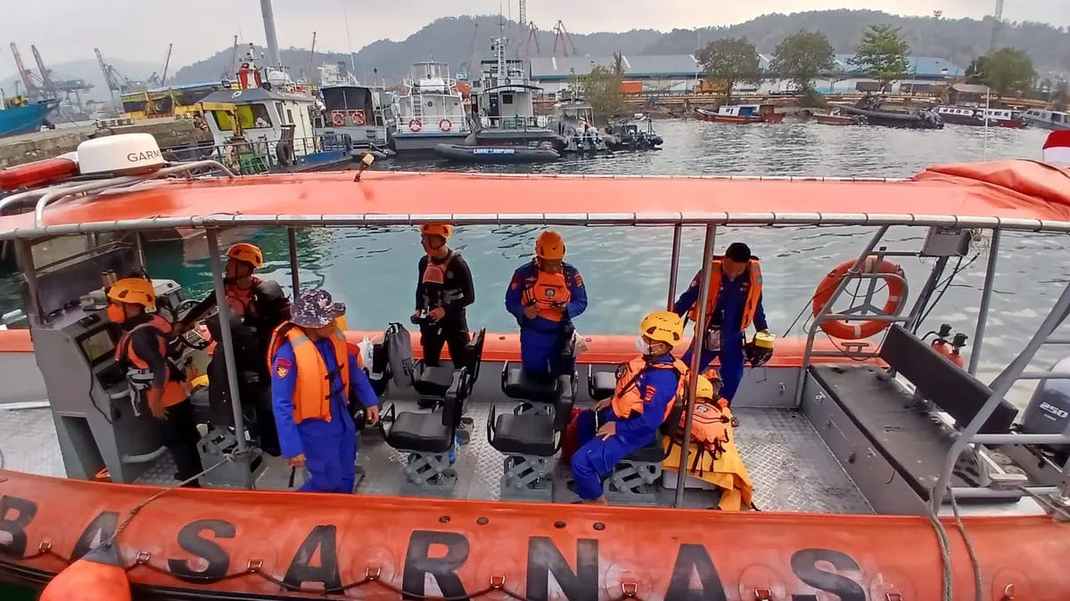 Hari Kedua, Polisi dan Basarnas Sisir 3 Perairan Cari Jurnalis Hilang di Selat Sunda