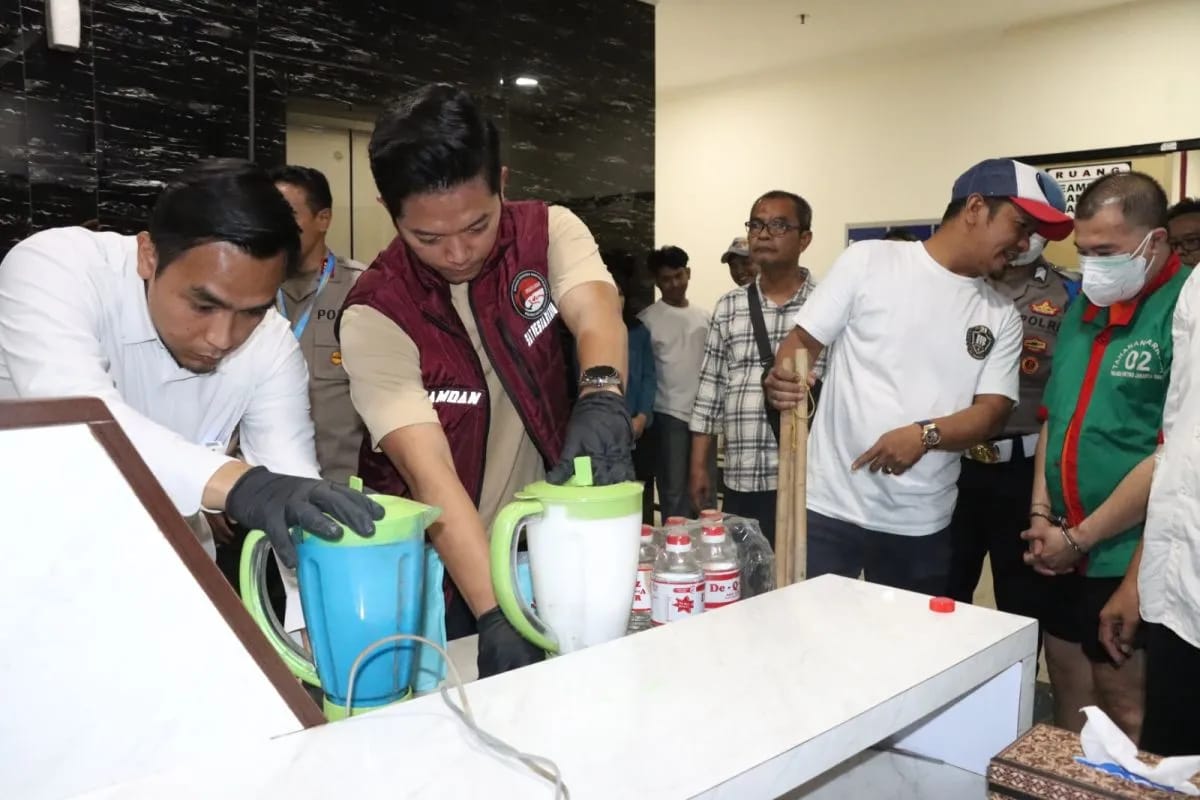 Polres Jakbar Musnahkan Narkotika Hasil Pengungkapan Kasus