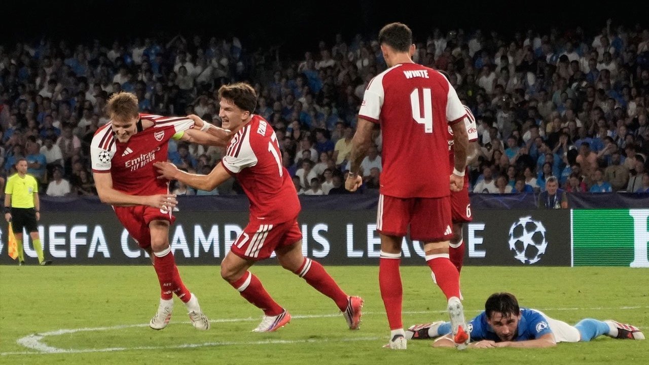 Arsenal Hanya Mampu Menang Tipis atas Napoli 1-0