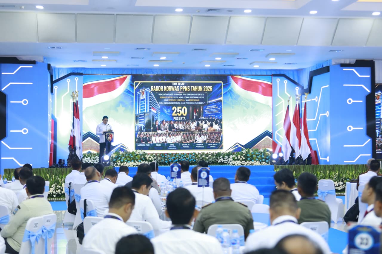 Polri Perkuat Koordinasi PPNS melalui Rakor Korwas PPNS 2026