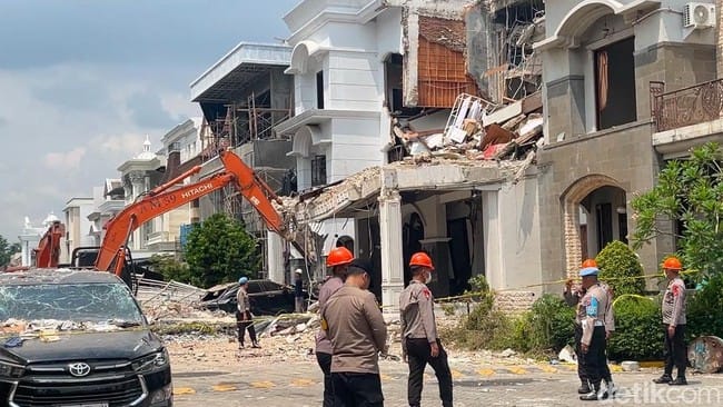 Polisi Tetapkan 1 Tersangka kasus Ledakan Rumah Mewah di Medan