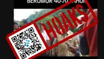 [HOAKS] Bantuan Pemerintah untuk Rakyat Usia 40-70 Tahun