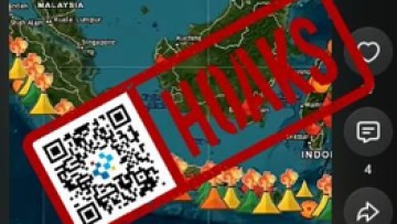 [HOAKS] Gunung Api di Indonesia Aktif Serentak