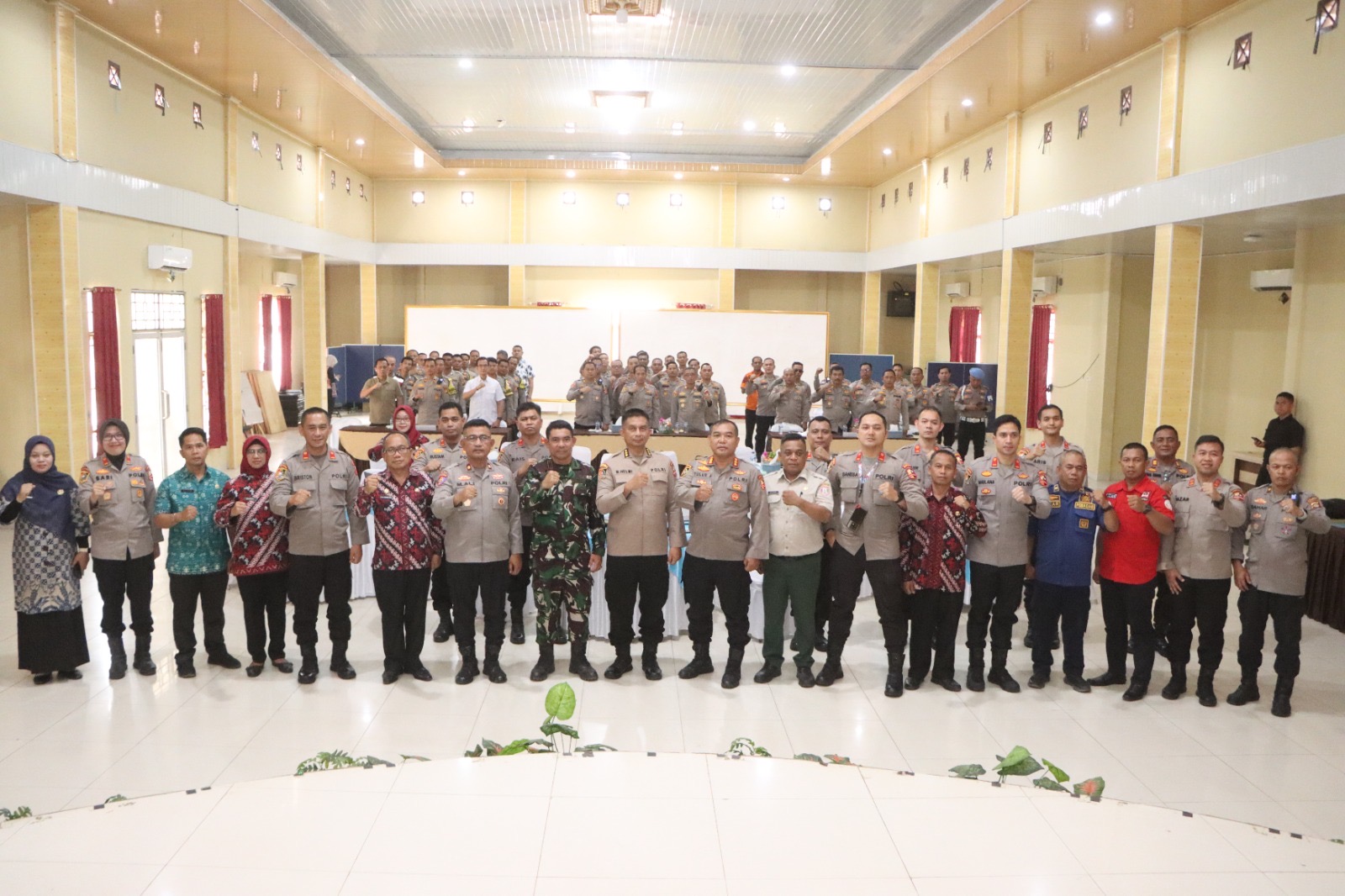 Serdik Sespimmen Polri Terjun ke Lapangan Cegah Karhutla di Banyuasin