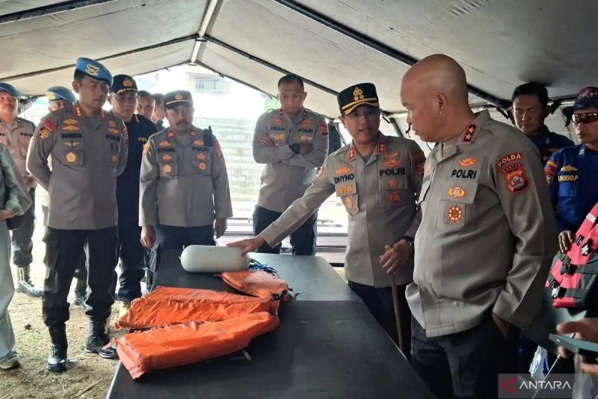 Kapolda Banten: Temuan Pelampung Bukan milik kapal jurnalis yang hilang di Erupsi Gunung Anak krakatau
