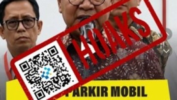 [HOAKS] Pemprov DKI Jakarta Pastikan Tarif Parkir Rp60 Ribu Per Jam