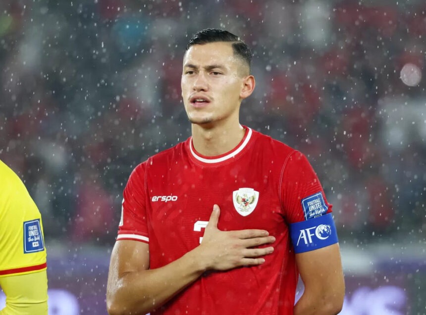 Kapten Timnas Indonesia Jay Idzes Absen Bela Tim Garuda di FIFA ASEAN Cup 2026