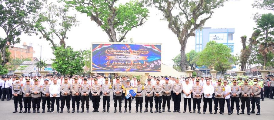 Polda Jambi Beri Penghargaan kepada Aipda Arjunif Peraih Kompolnas Award 2026